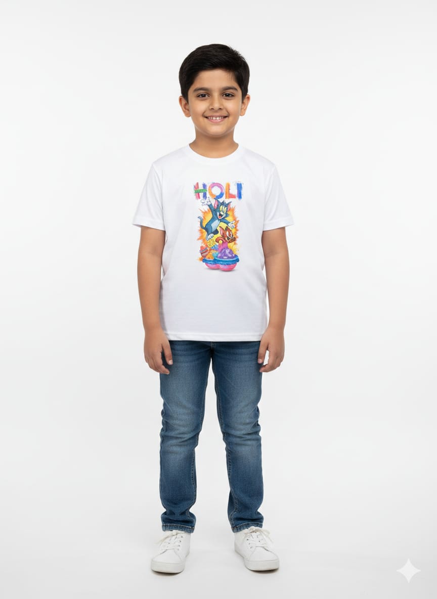 Kids Holi Tshirts