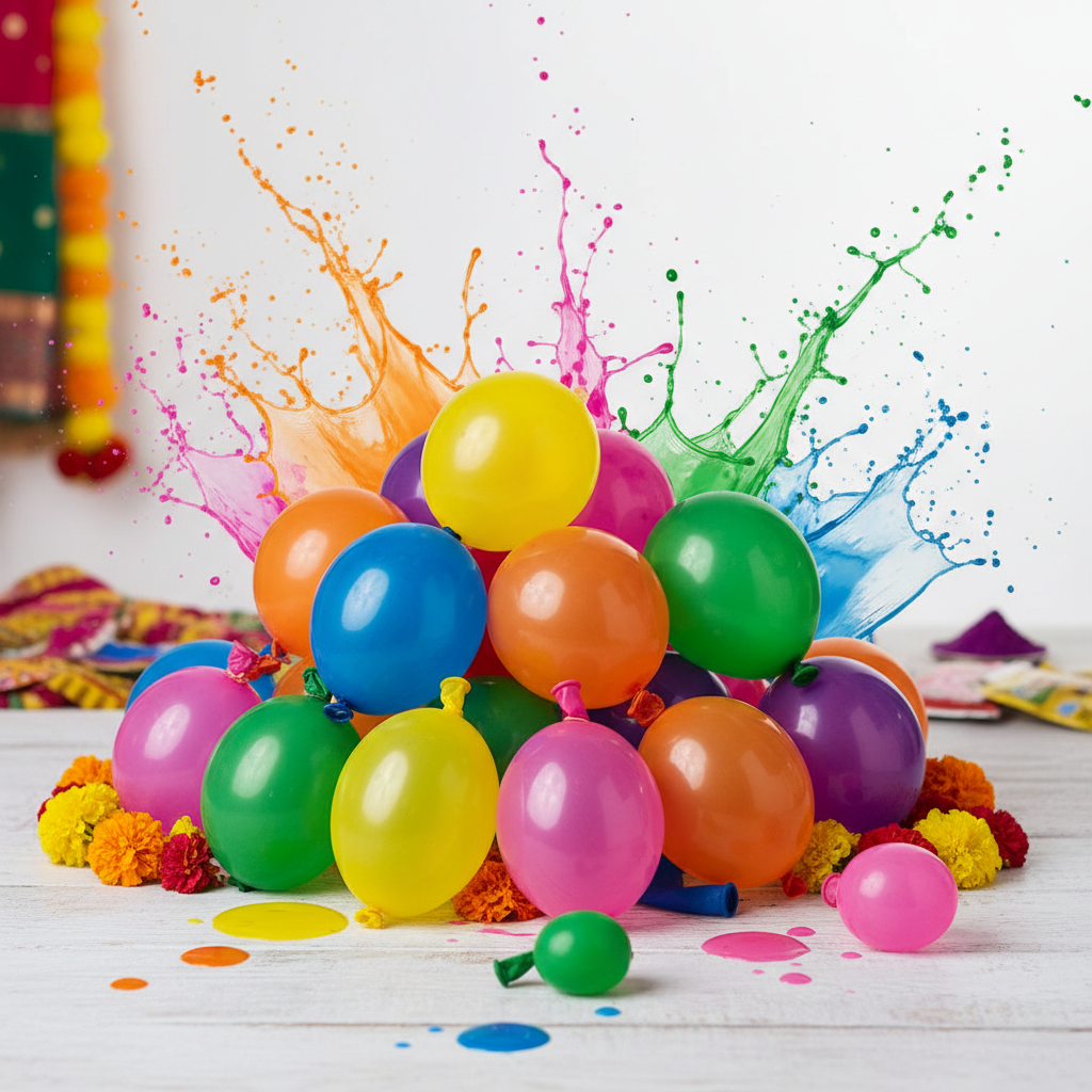 Magic Holi Water Balloons (Instant Balloons in 60 Seconds)